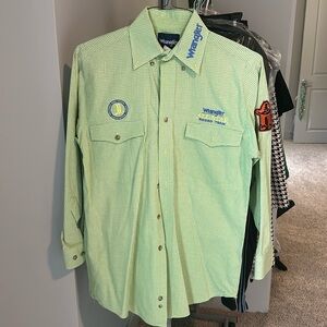 Vintage Wrangler Button Up